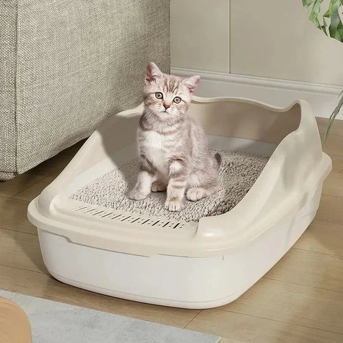 Bac à Litière Confort & Hygiène pour Chat